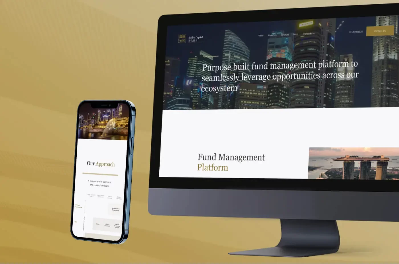 Evolve Capital website preview